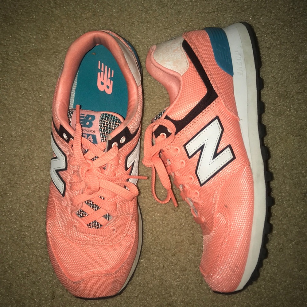 New balance! Cute bright sneakers!